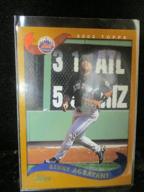 ◎野球カード  ベニー・アグバヤニ  2002 Topps #219 即決!!拍卖