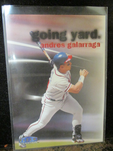 ◎野球カード  アンドレス・ガララーガ  1999 Fleer Tradition going yard 5  即決!!拍卖