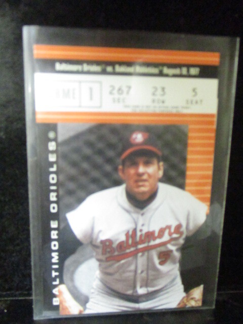 ◎野球カード  ブルックス・ロビンソン  2004 Fleer Authentix TS 15 即決!!拍卖