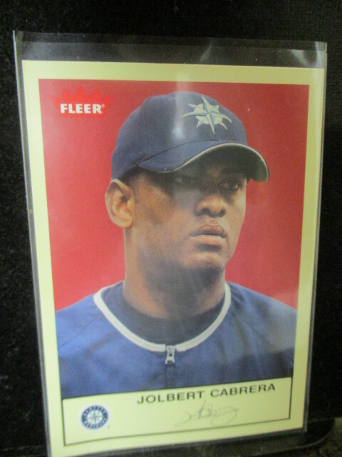 ◎野球カード  ホルベルト・カブレラ  2005 Fleer #187 即決!!拍卖