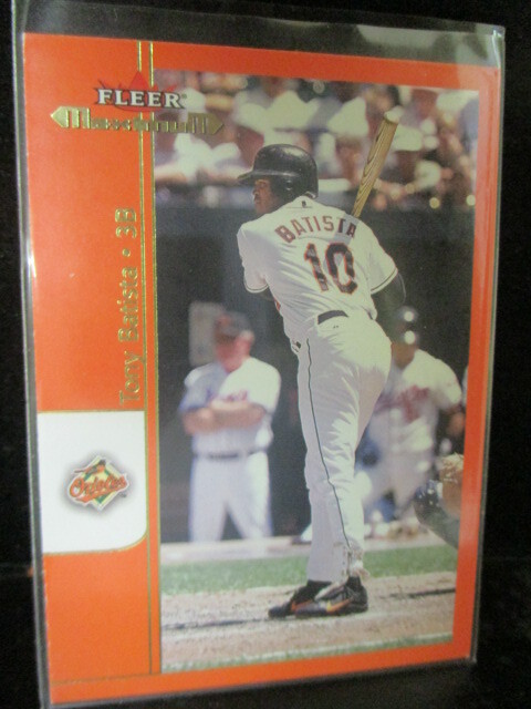 ◎野球カード  トニー・バチスタ  2002  Fleer Maximum #180 即決!!拍卖