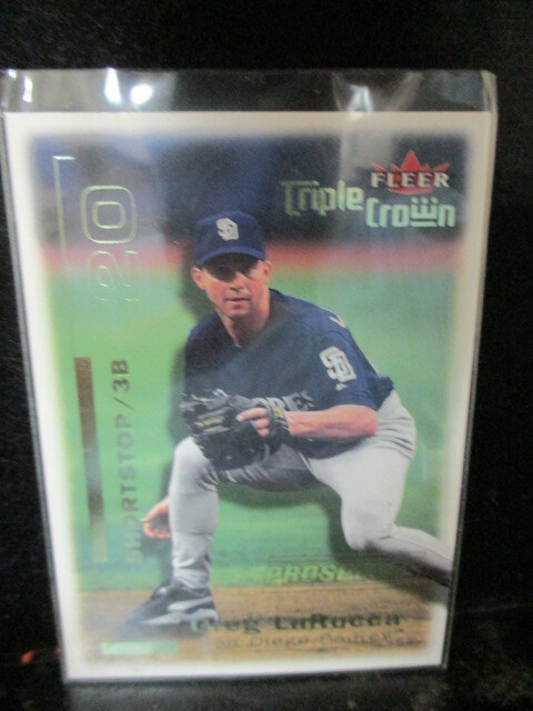 ◎野球カード グレッグ・ラロッカ 2001 Fleer Crown  即決!!拍卖