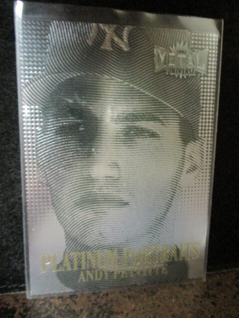 ◎プロ野球カード アンディ・ペティット  1997 Mwtal Universe Platinum Portraits 8 即決!!拍卖