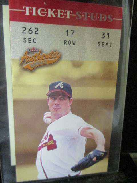 ◎プロ野球カード グレッグ・マダックス  2003 Fleer Authentix TICKET STUDS 2 即決!!拍卖