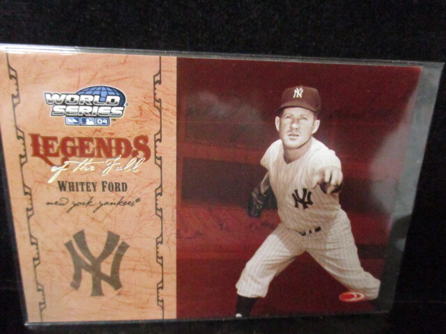 ★ プロ野球カード ホワイティ・フォード Whitey Ford 2004 Donruss World Series LF-20 184/500 即決!!拍卖
