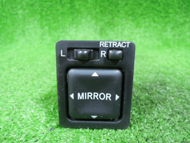 トヨタ マークⅡ GX105 電動格納 ドアミラースイッチ 中古 183534 配線9本 カプラー付き 15374拍卖