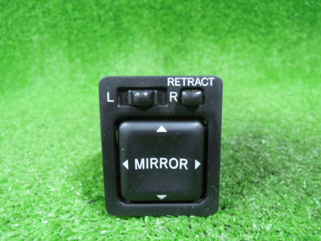 トヨタ マークⅡ JZX105 電動格納 ドアミラースイッチ 中古 183534 配線9本 カプラー付き 15376拍卖