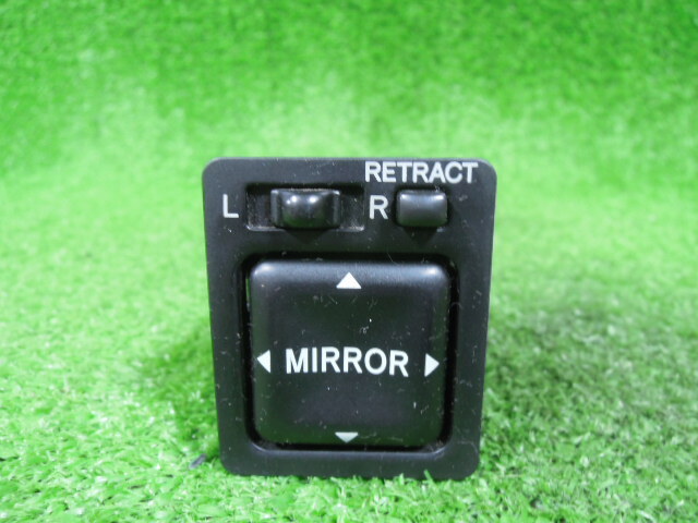 トヨタ クレスタ GX100 電動格納 ドアミラースイッチ 中古 183534 配線9本 カプラー付き 15377拍卖