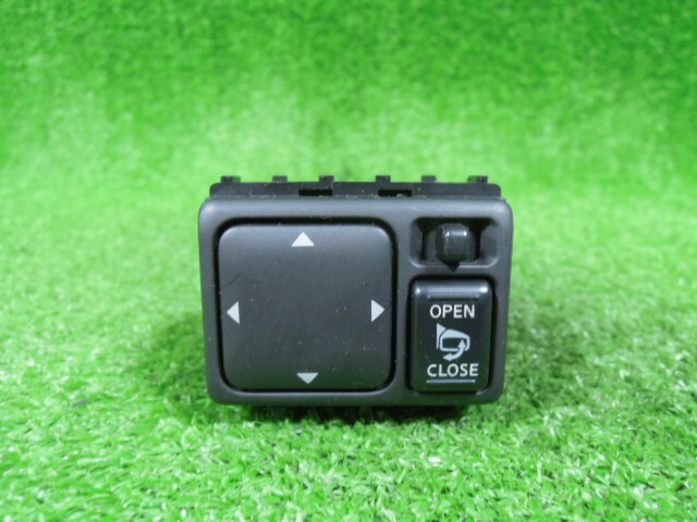日産 マーチ BNK12 電動格納 ドアミラースイッチ 中古 配線9本 10ピン カプラー付き 15382拍卖