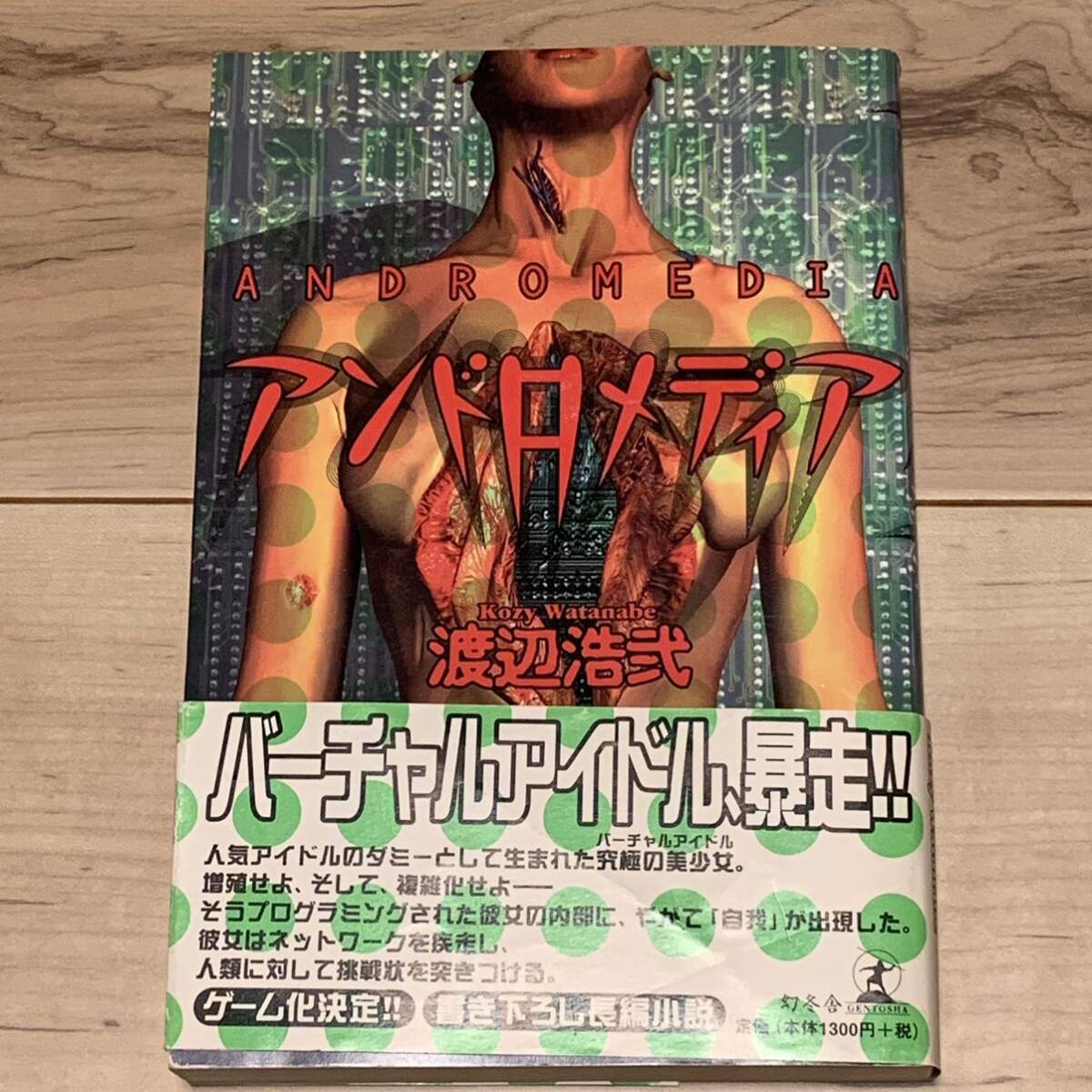 初版帯付 渡辺浩弐 アンドロメディア 幻冬舎刊 ミステリー ミステリ SF ホラー スリラー拍卖