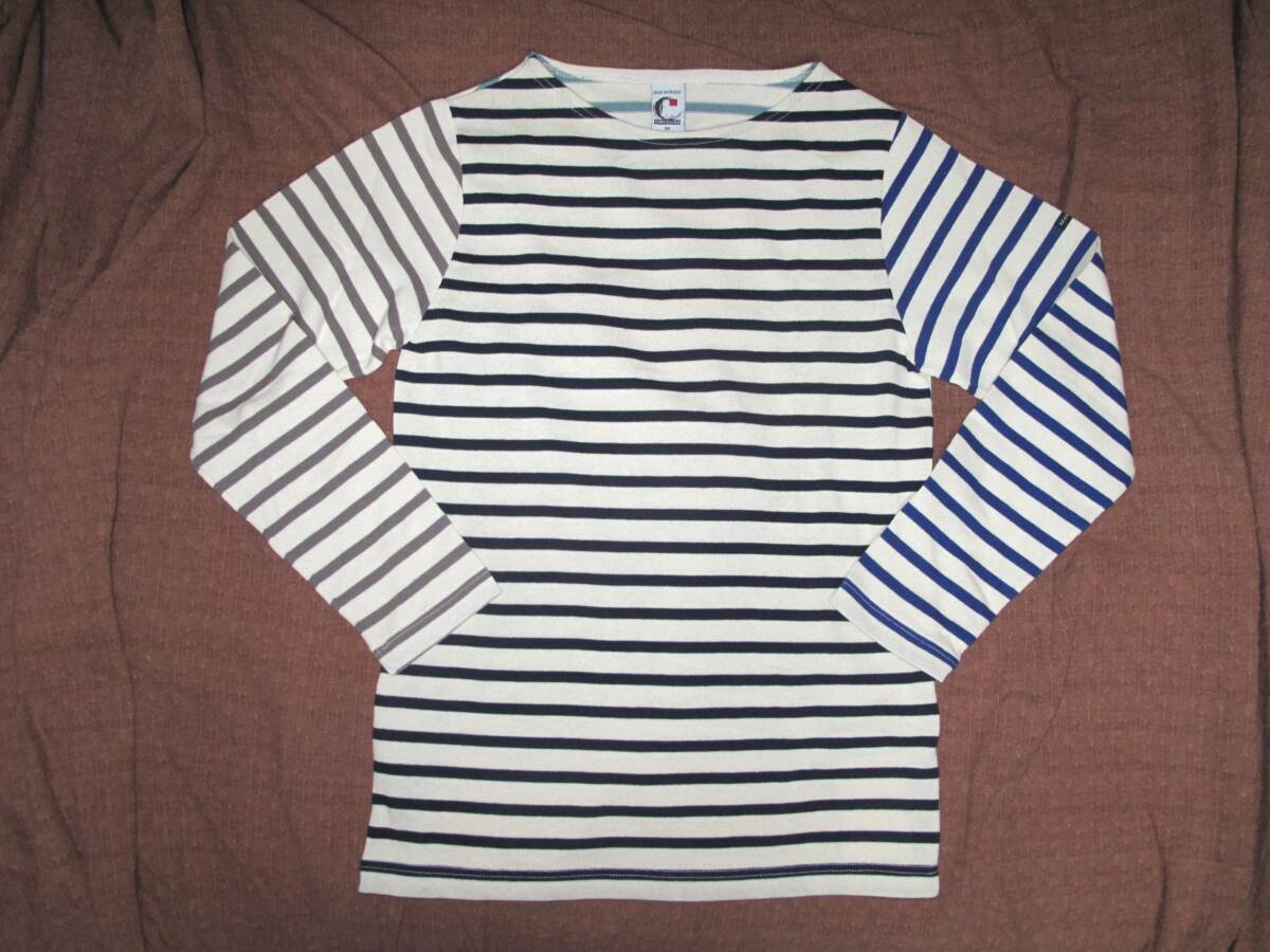 新品 CHANTECLAIR ビームス別注 BEAMS LIGHTS シャントクレール バスクシャツ ロンT 長袖 Tシャツ ロングスリーブ made in France② 拍卖