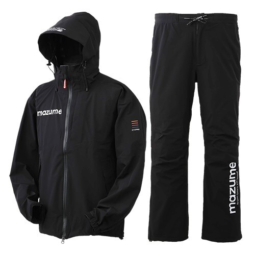 mazume MZRS-756 コアレインスーツ ブラック LL拍卖