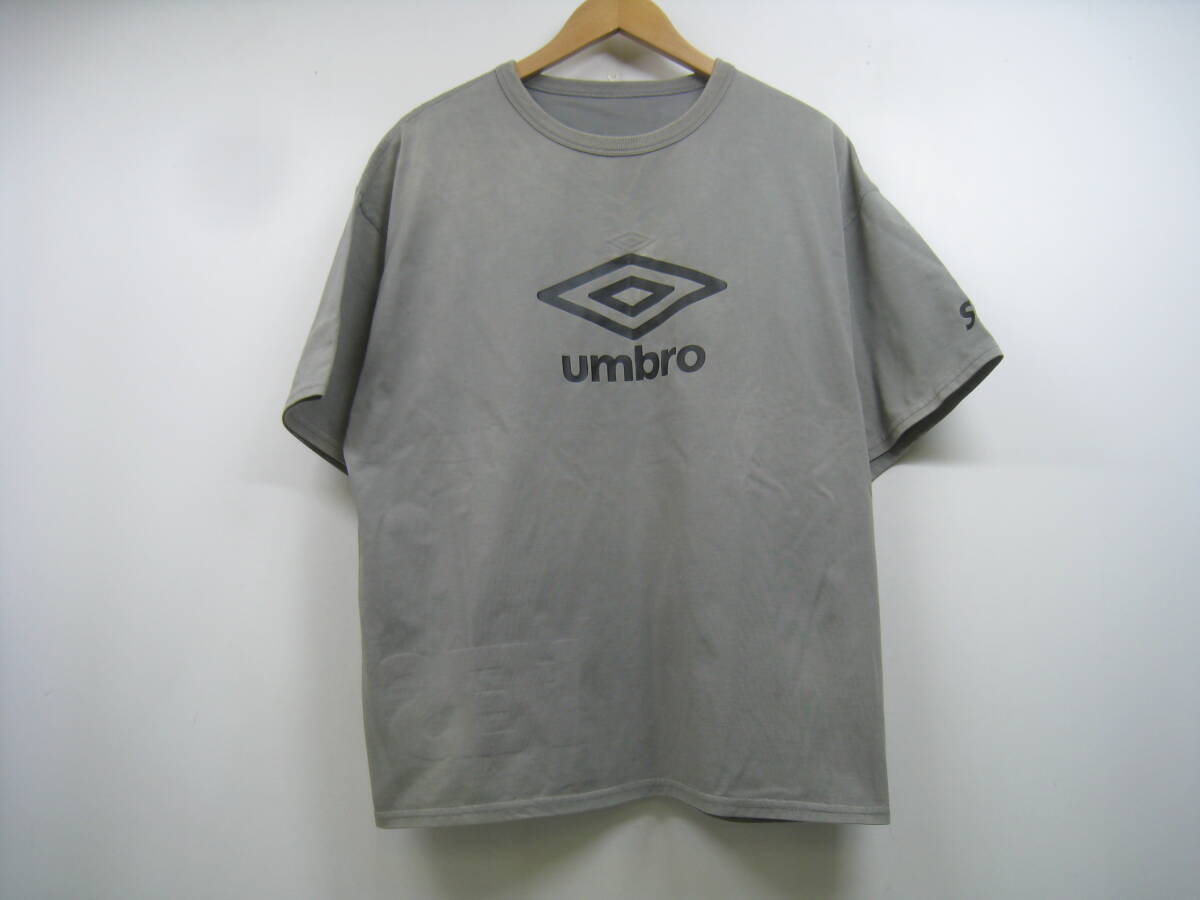 WIND AND SEA ウィンダンシー UMBRO アンブロ リバーシブル Tシャツ 半袖 トップス WINDANDSEA グレー拍卖
