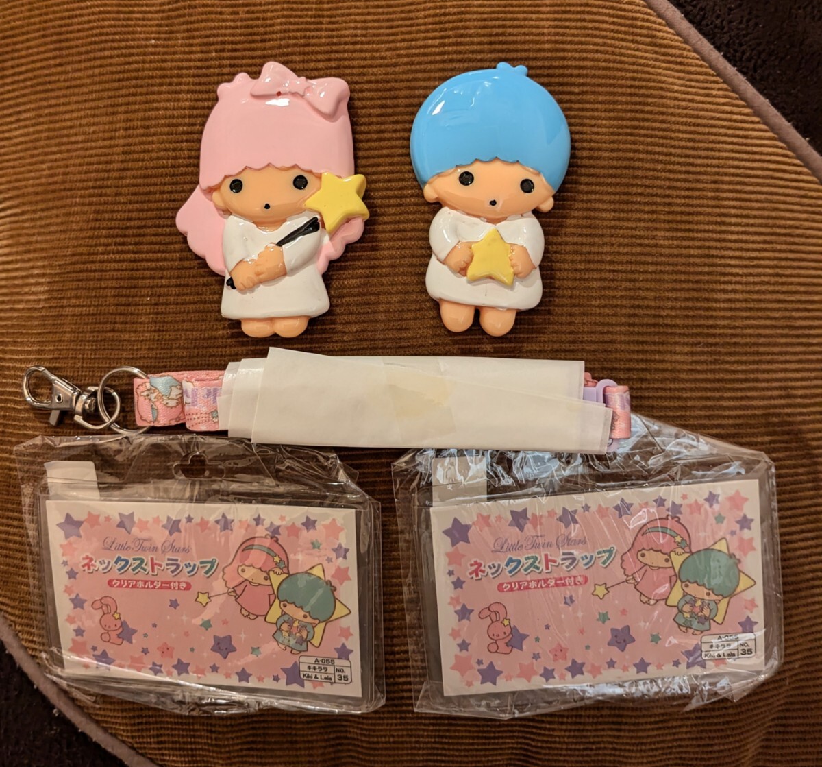 キキララ☆デコBIGパーツ☆ストラップ&クリアケース2品☆サンリオ☆セット☆未使用保管品☆バラ売り不可拍卖