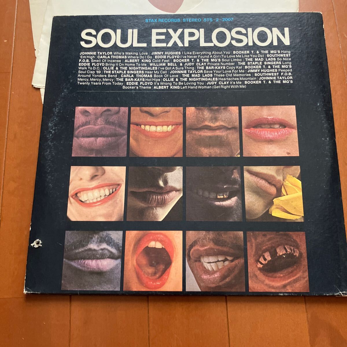 試聴済 US 盤STAX various soul explosion 1969年 sts2-2007 オリジナル Eddie Floyd Love Judy Clay and William Bell フリーソウル 拍卖