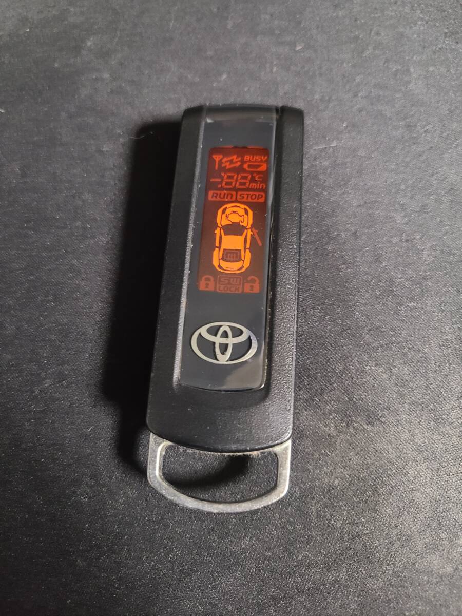 ピクシスエポック ミライース リモートスタートキーフリーシステム付車用 トヨタ純正部品 パーツ オプション リモコンのみ拍卖