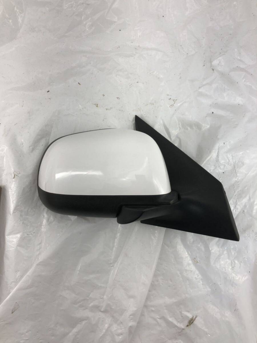 h9.19 ティーダラティオ N17 右サイドミラー 右側運転席側 白ホワイト5ピンドアミラー拍卖