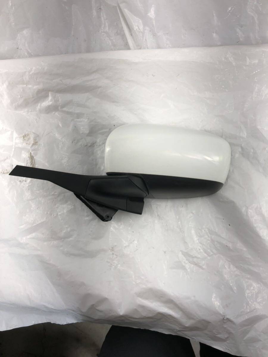 h9.143 ハスラー MR31S 純正 左 ドアミラー 7ピン A7L H27年 左側助手席側 白ホワイト拍卖