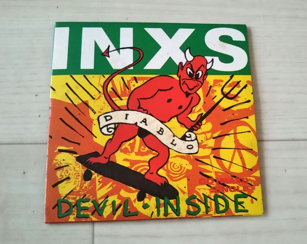 INXS イン・エクセス DEVIL INSIDE デヴィル・インサイド 貴重西ドイツ盤紙ジャケット仕様マキシCDシングル【WEST GERMANY】拍卖
