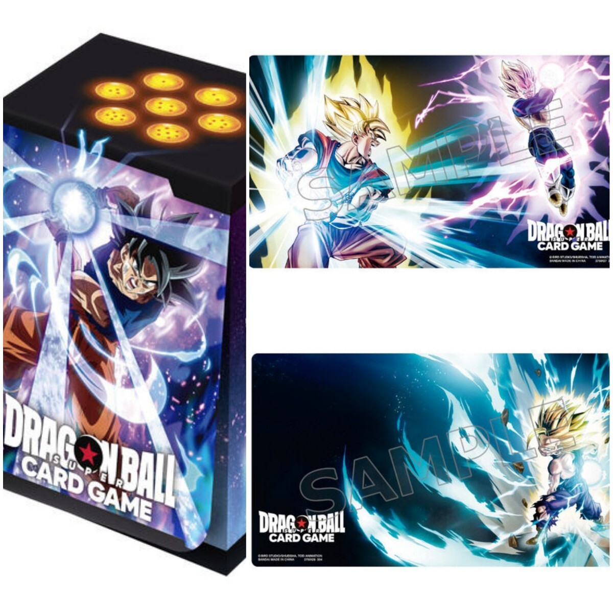 【新品未開封】ドラゴンボール フュージョン ワールド カードゲーム カードケース プレイマット DRAGON BALL FUSION WORLD CARD GAME CASE拍卖