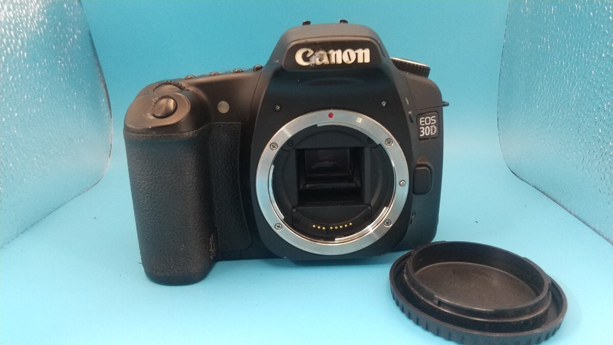 K503 Canon EOS 30D DS126131 デジタル一眼レフカメラ 電池なし ボディのみ キャノン 動作未確認 現状品 JUNK拍卖
