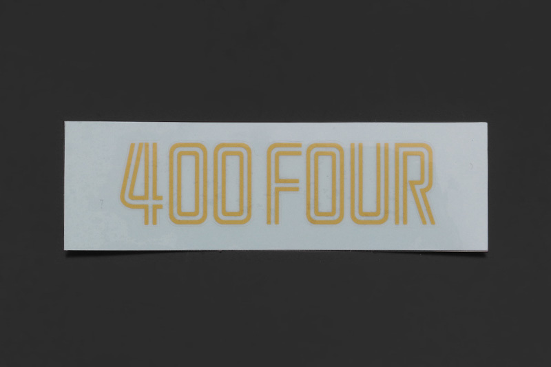 N47-2054 CB400Fサイドカバーステッカー (金文字)拍卖