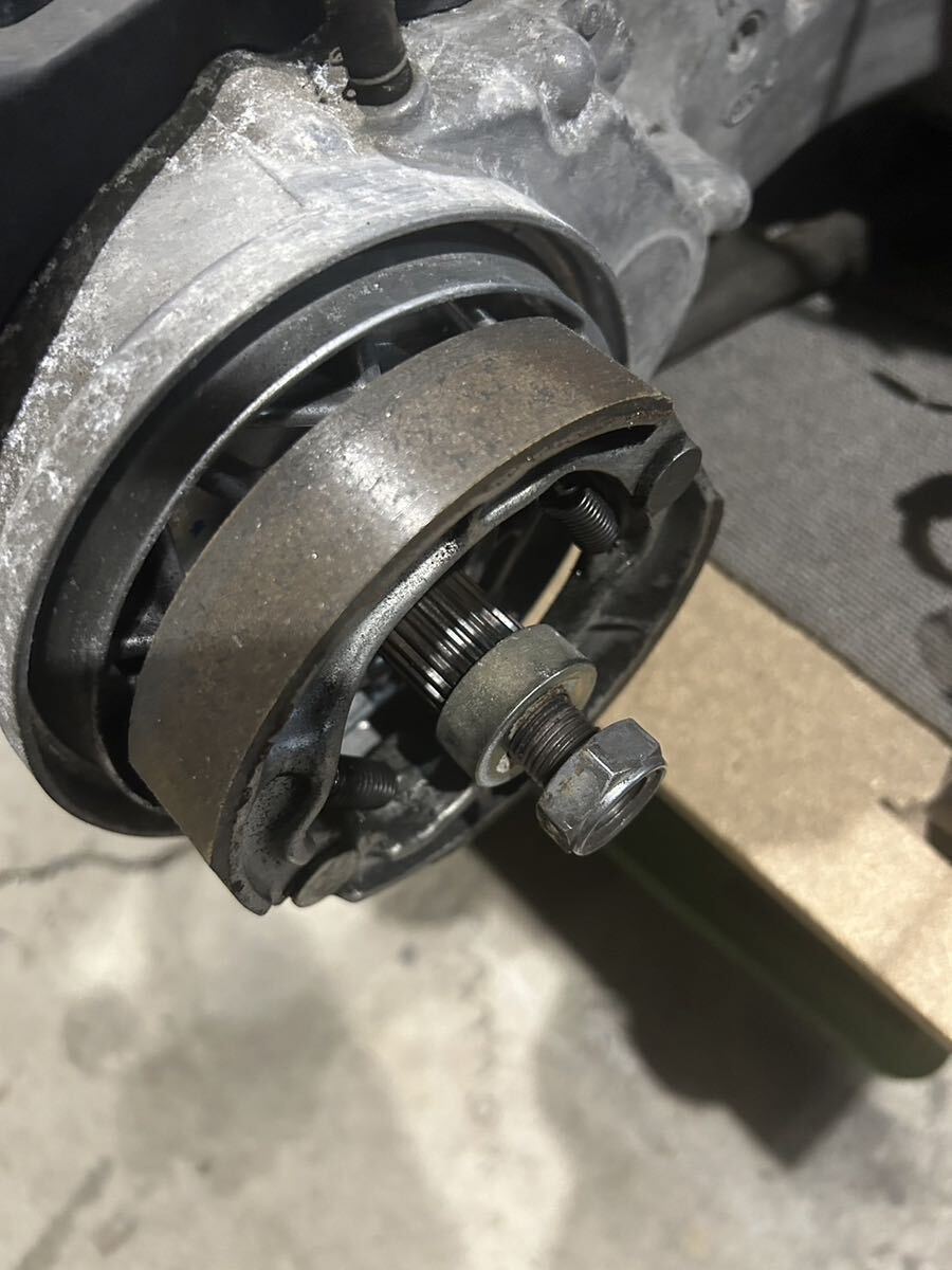 PCX125 太足 シャフトショート化 ズーマー 等PCXスワップや太足用に ロンホイ af58 jf56拍卖