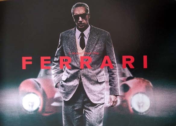 (非売品)映画「フェラーリ FERRARI」プレスシート+おまけチラシ拍卖