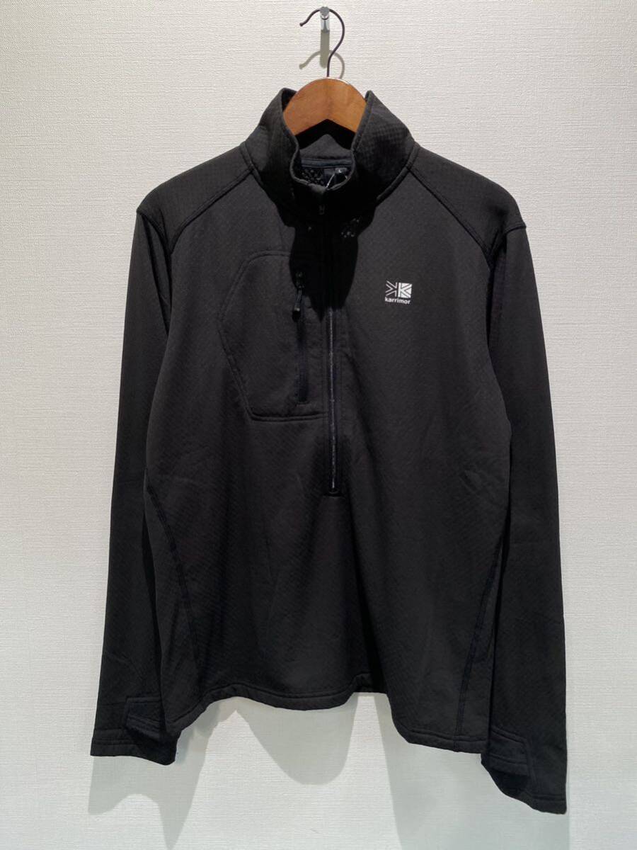★ カリマー Karrimor thermal half-zip ハーフジップ サーマルハーフジップ ブラック sizeL 新品未使用タグ付き 登山 アウトドア拍卖