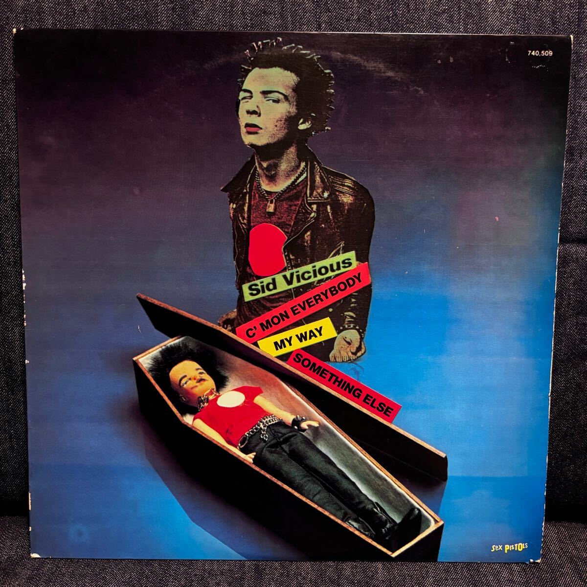 SID VICIOUS Sid Vicious’ Heritage 12inch シングル レコード Analog Vinyl シド・ヴィシャス SEX PISTOLS My Way PUNK エディコクラン拍卖
