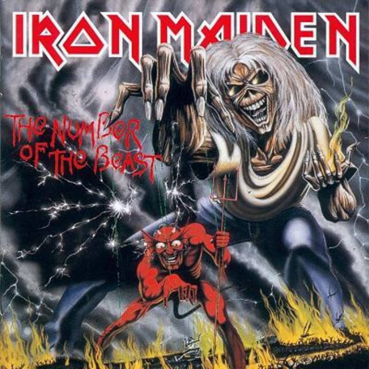 *中古CD IRON MAIDENアイアン・メイデン/THE NUMBER OF THE BEAST 1982年作品3rd デジタルリマスター+エンハンストCD仕様 NWOBHM WARFARE拍卖