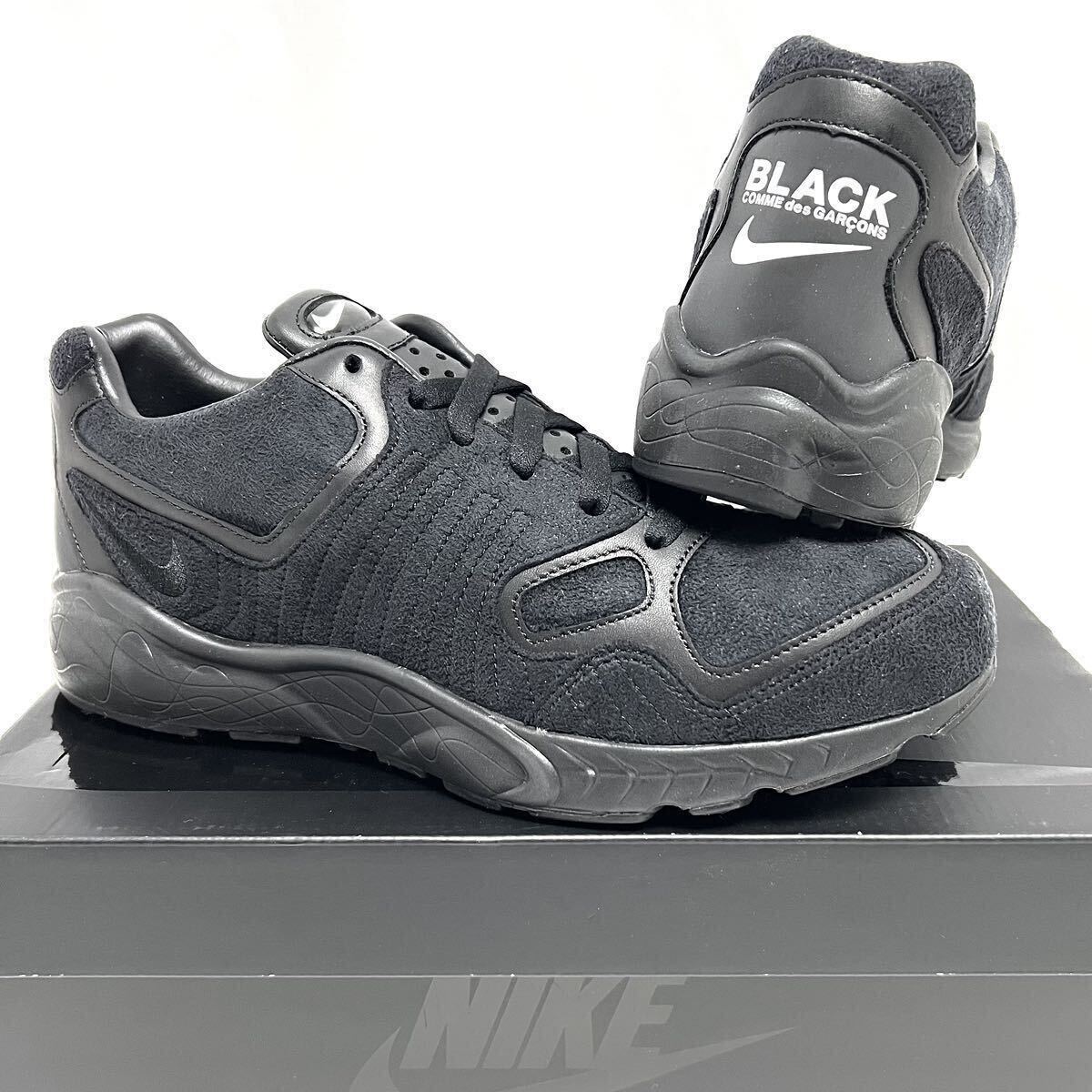 24cm 新品 コムデギャルソン ナイキ コラボ スニーカー TALARIA タラリア CDG ロゴ BLACK COMME des GARCONS NIKE ギャルソン ブラック拍卖