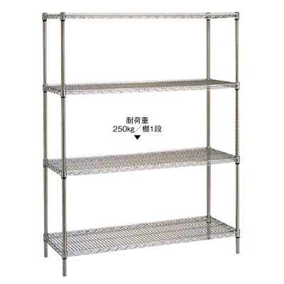 スーパーエレクターシェルフ MSシリーズ セット P2200 4段 MS-760 /送料別 幅758×奥行460×高さ2197拍卖