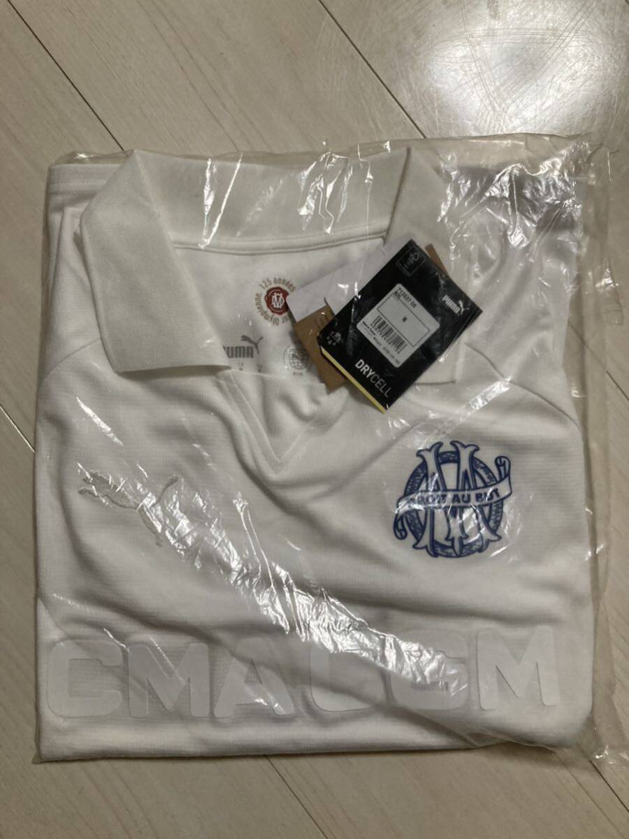 【新品タグ付き未開封】Olympique Marseille オリンピックマルセイユ2024-25 125周年 anniversary 記念ユニフォーム インポートMサイズ拍卖