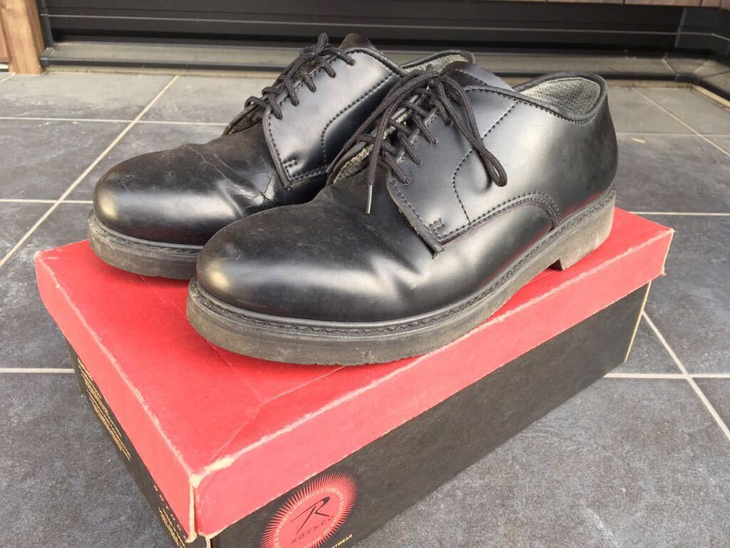 【難有り】ROTHCO Military Uniform Oxford Leather Shoes 5085 USED難有り アメカジ拍卖