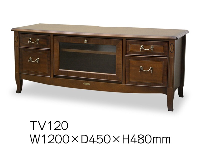 TOKAI KAGU/東海家具工業 Venezia ベネチア テレビボード TV120 メーカー直送商品 送料無料(一部地域をのぞきます。) 設置込拍卖