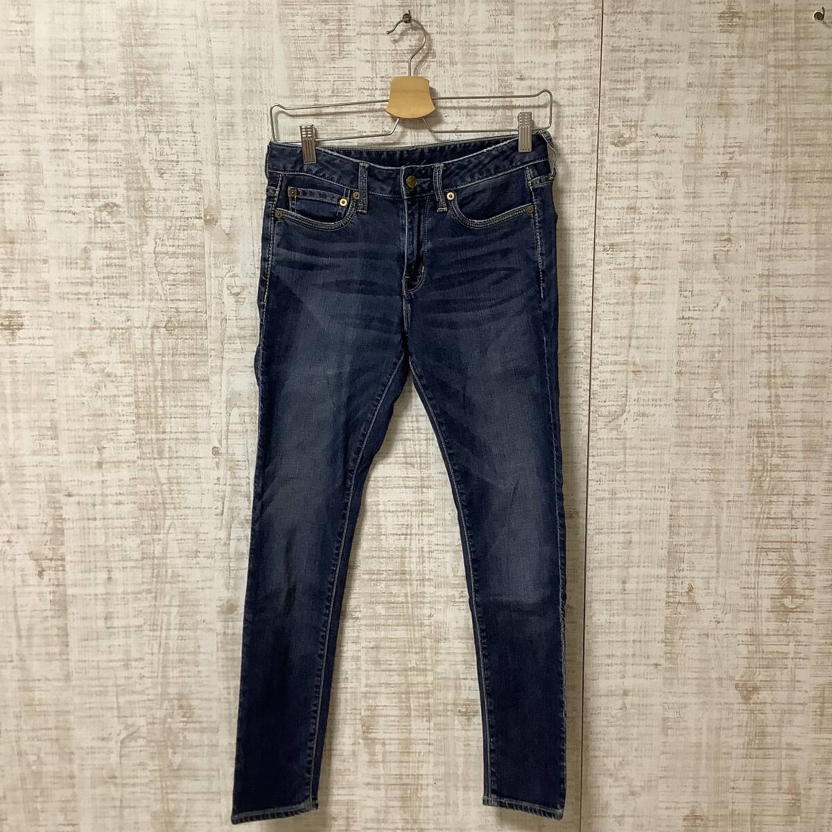 A298◇PLST | プラステ パンツ デニム ストレッチ デニムブルー サイズ25拍卖