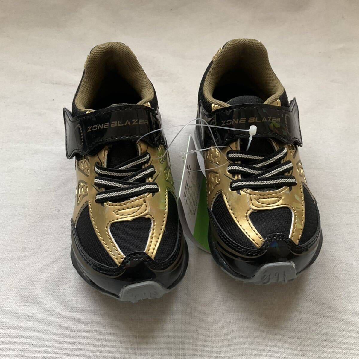 MOONSTAR ZONE BLAZER スニーカー シューズ キッズ・ジュニア 男の子 男児 ゴールド ジュニア 17cm拍卖