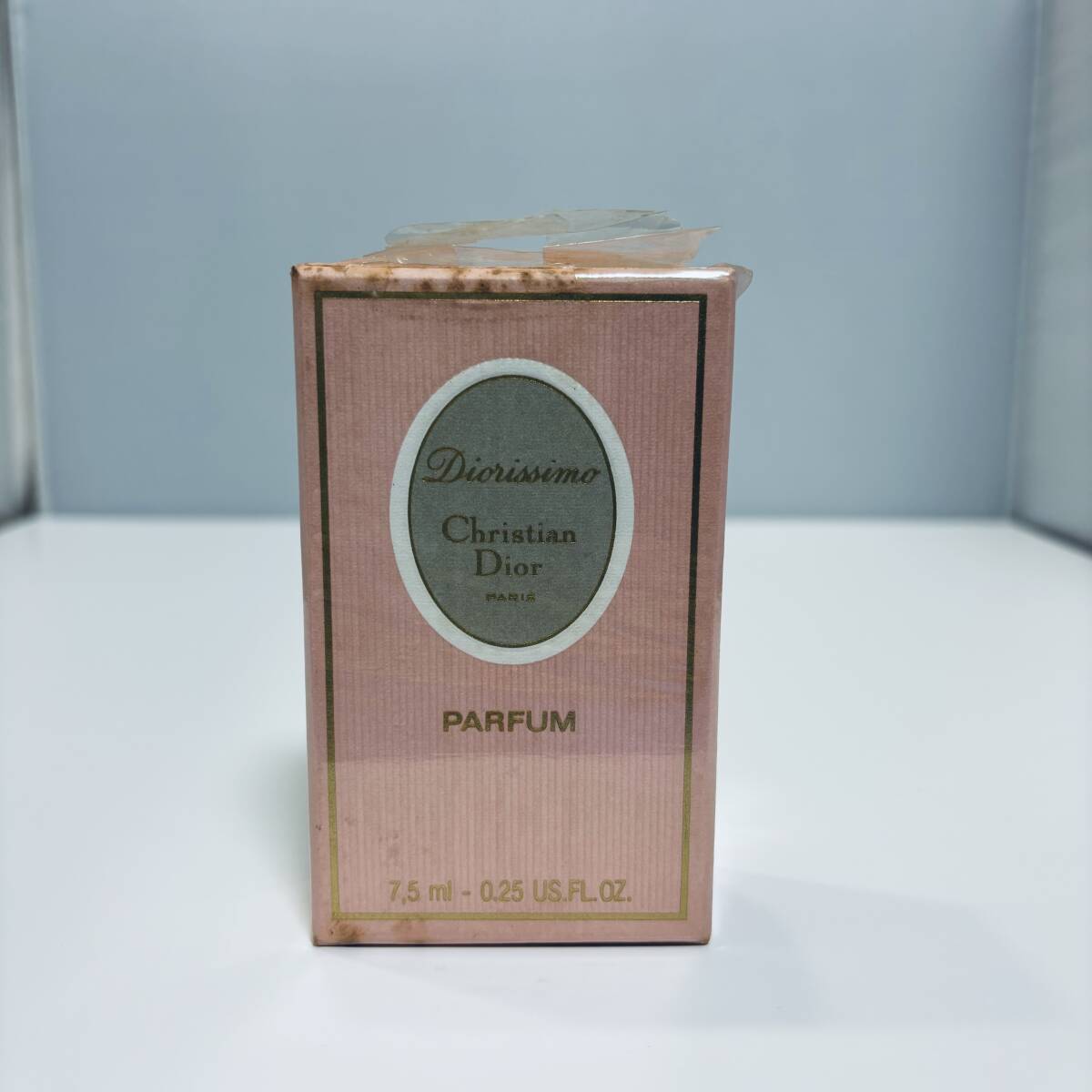 K0915 Christian Dior Diorissimo 7.5ml たぶん未開封・ラッピング破れ拍卖