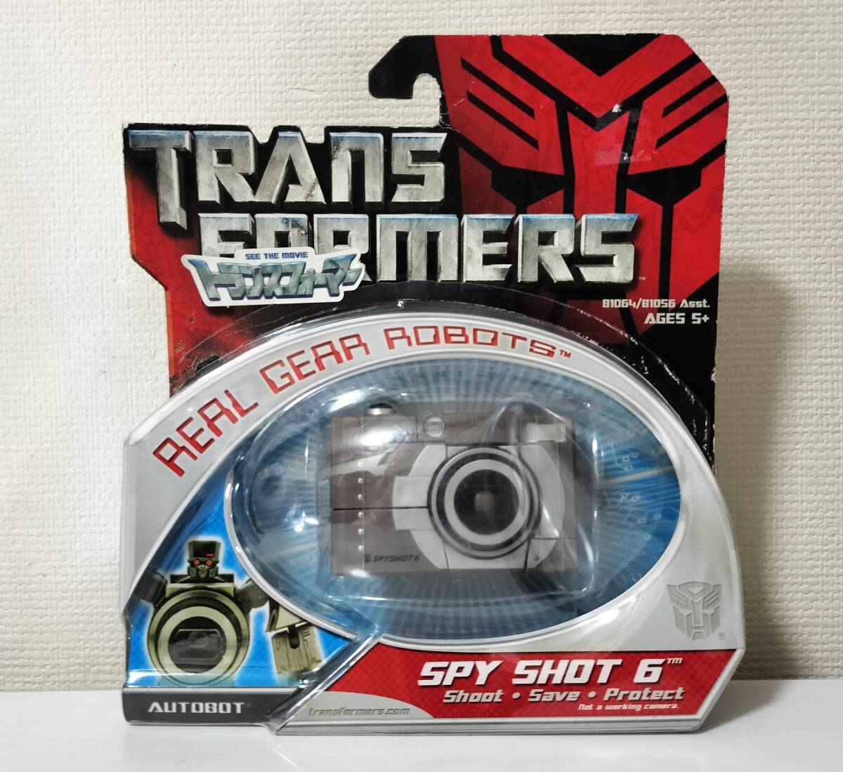 トランスフォーマー ムービー リアルギアロボットシリーズ スパイショット6拍卖