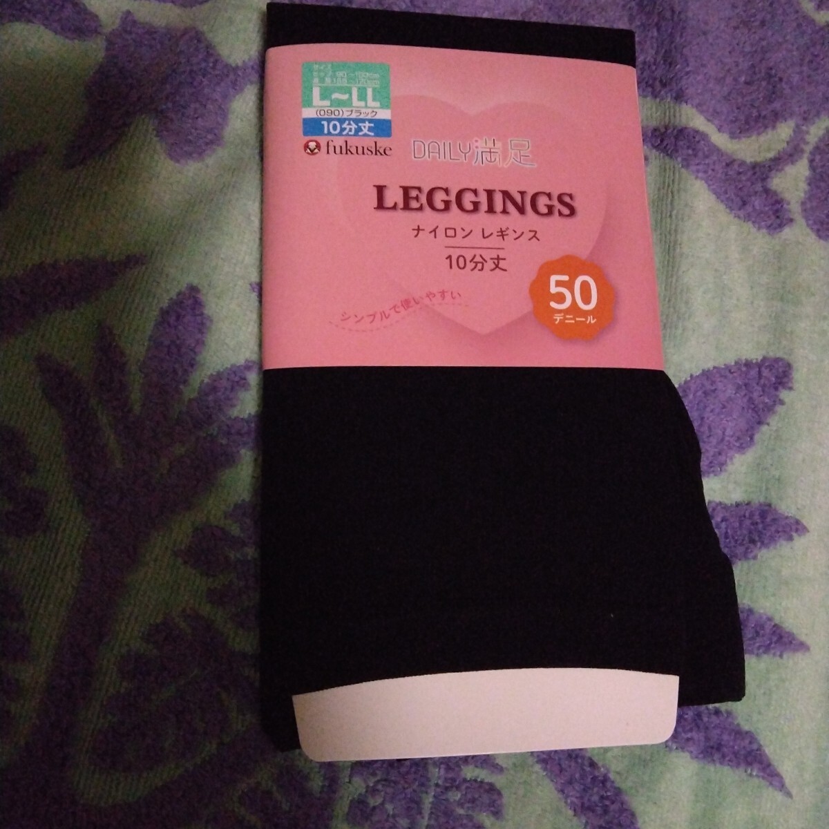 【BAG】フクスケ■レギンス■fukusuke■サイズL-LL■10分丈拍卖
