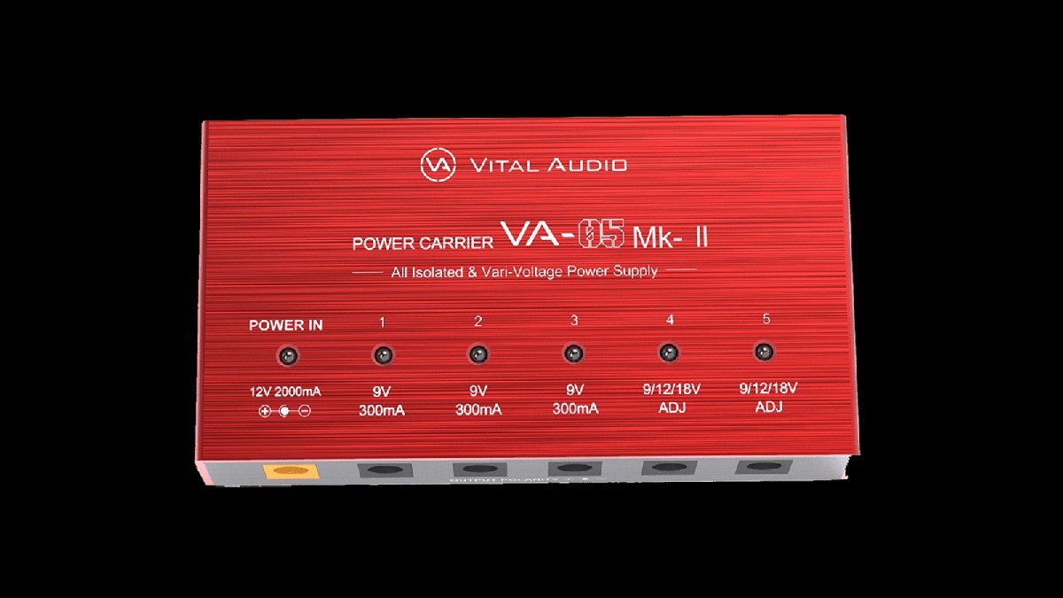 VITAL AUDIO POWER CARRIER エフェクトペダル用パワーサプライ VA-05 MkII拍卖