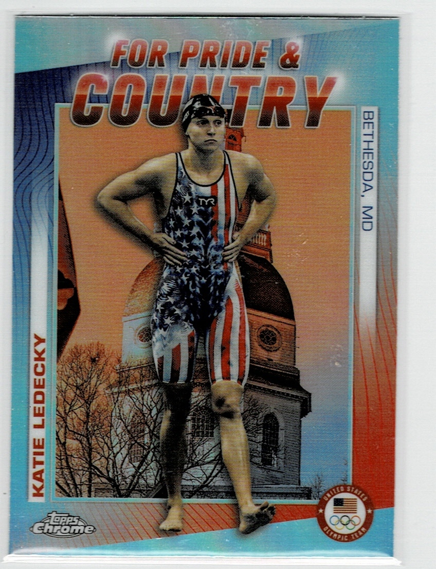 2024 Topps US Olympic Team For Pride & Country Katie Ledecky拍卖