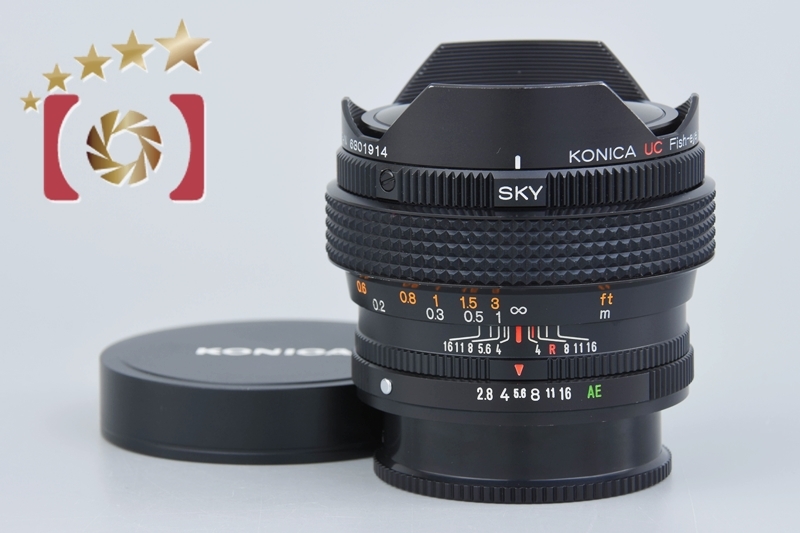 【中古】KONICA コニカ UC FISH-EYE HEXANON AR 15mm f/2.8拍卖
