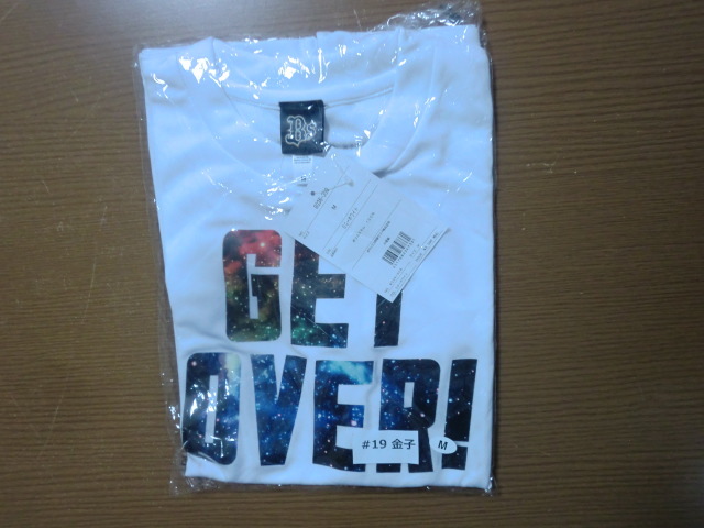 オリックス バファローズ 金子千尋 GET OVER! Tシャツ SIZE:M 未開封品拍卖