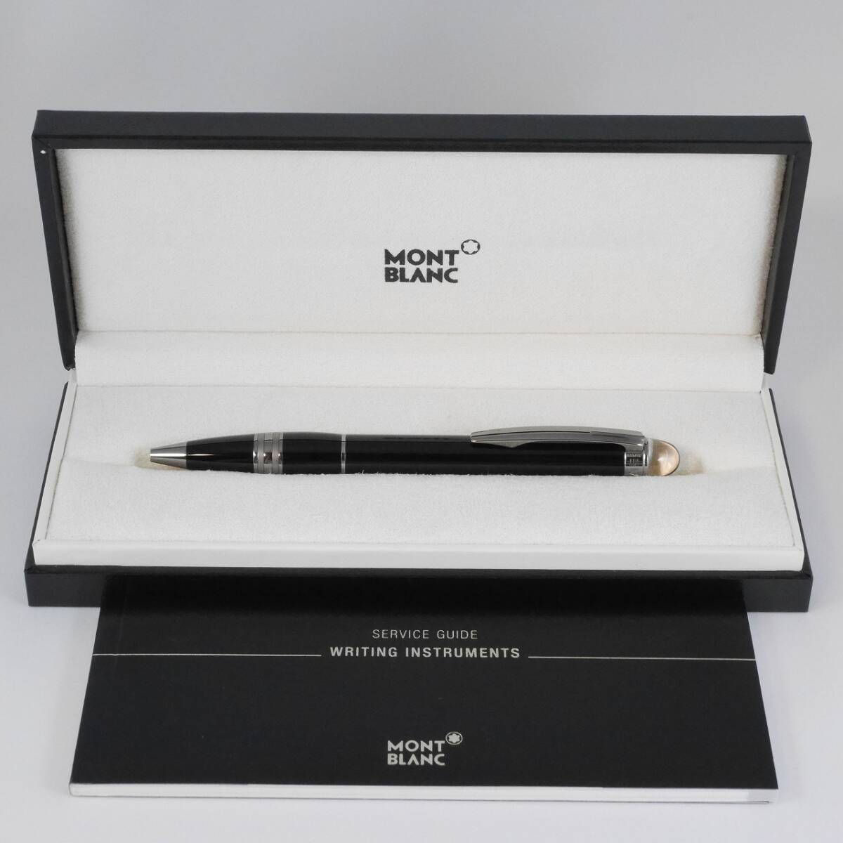 *即決* モンブラン MONTBLANC スターウォーカー ミッドナイトブラック レジン ボールペン拍卖