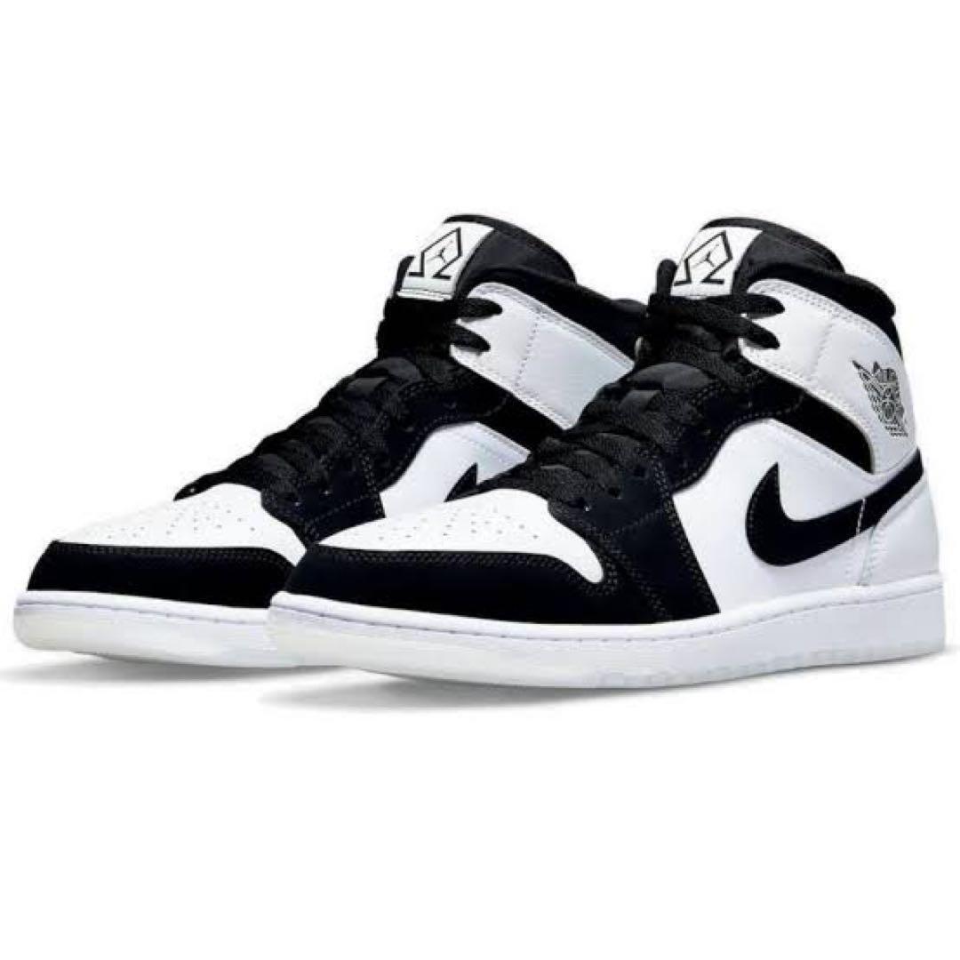NIKE AIR JORDAN 1 MID SE Omega 28.5cm ナイキ エア ジョーダン ミッド オメガ US10.5 diamond shorts ダイヤモンド ショーツ拍卖