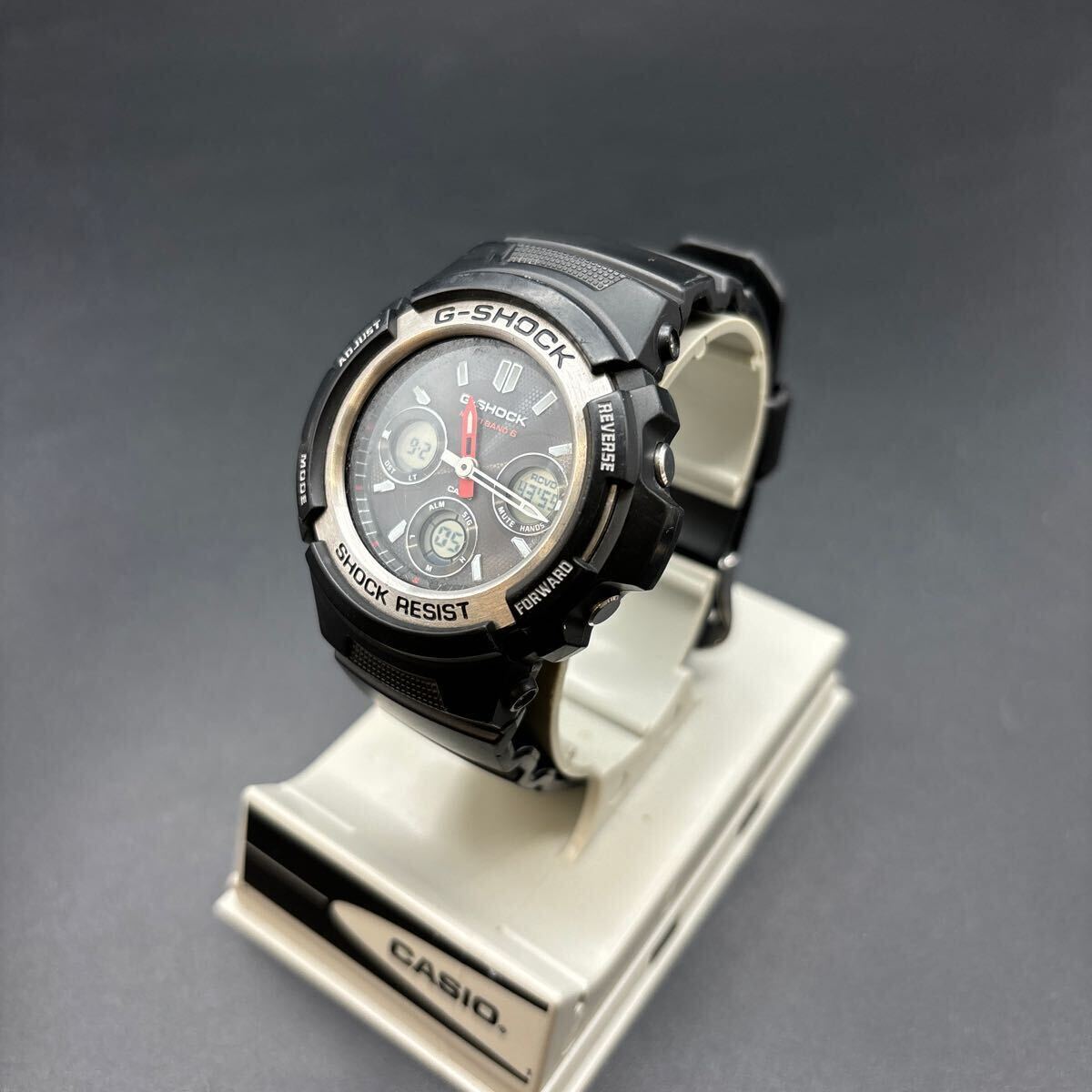 即決 CASIO カシオ G-SHOCK タフソーラー 腕時計 AWG-M100拍卖