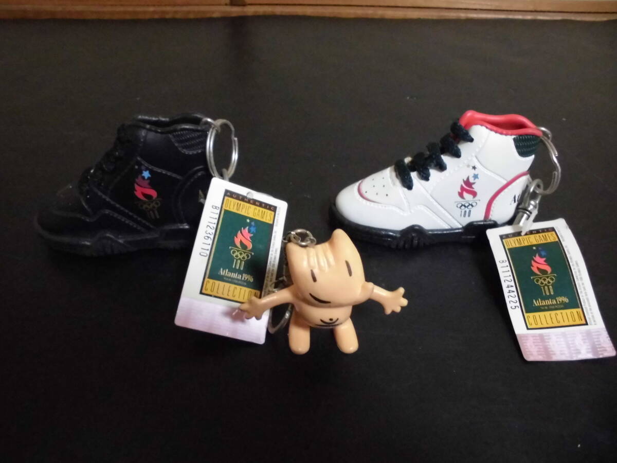 アトランタオリンピック バスケットシューズ 白 黒 バルセロナオリンピック キャラクター拍卖