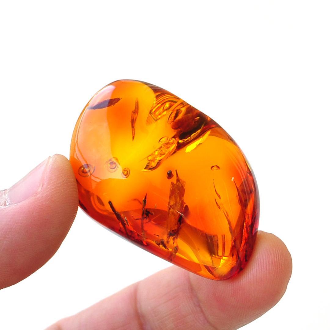 ☆天然石卸☆超超激レア!!!☆完全別格品!!!(宝石質)☆超極上バーマイト琥珀☆水入りチェリーレッドブルーアンバーSSA※鑑別書付!!!拍卖